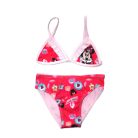 Disney Minnie Maus zweiteiliger Badeanzug für Mädchen - mit Blumenmuster - hellrosa - 116