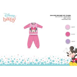   Winter Baumwoll Interlock Baby Pyjama - Disney Minnie Mouse - Rosa - 92
