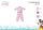 Winter Baumwoll Interlock Baby Pyjama - Disney Minnie Mouse - Hellrosa - 86