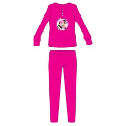   Disney Minnie Maus Baumwollflanellpyjama - dickes Winterkindpyjama - pink - 128