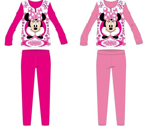 Disney Minnie Maus Baumwolltrikot Kinderpyjama - pink - 104
