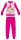 Disney Minnie Maus Fleecepyjama - dickes Winterkindpyjama - pink - 128