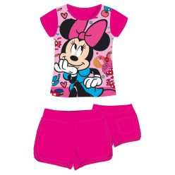   Disney Minnie Maus Baumwoll-Sommer-Set - T-Shirt-Shorts-Set - Pink - 110