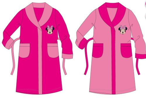Disney Minnie Mouse Kinderkorallenbademantel - rosa - 128