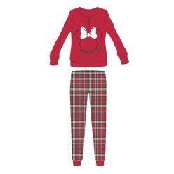  Disney Minnie Maus dicke Winter-Weihnachts-Damenpyjama - Baumwollflanell-Pyjama