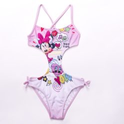Minnie Maus Mädchen Badeanzug - Trikini - hellrosa - 110