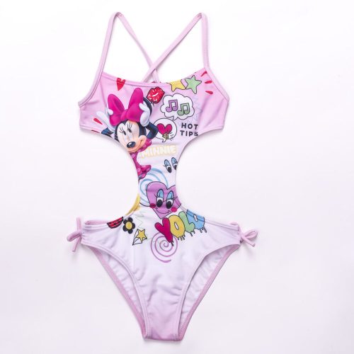 Minnie Maus Mädchen Badeanzug - Trikini - hellrosa - 110