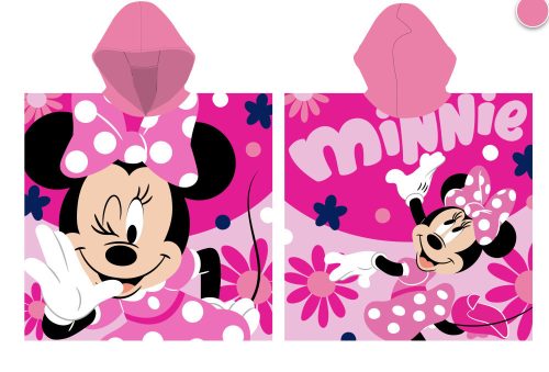 Disney Minnie Mouse 100% Baumwollponcho - 55x110 cm