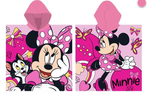 Disney Minnie Mouse Schnell trocknender Poncho - 55x110 cm