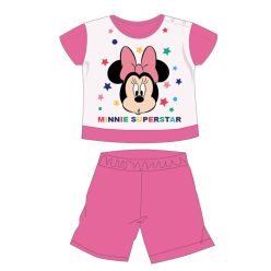   Disney Minnie Maus Sommer Kurzarm Baby Pyjama - Baumwoll-Jersey Pyjama - Rosa - 80