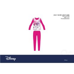  Disney Minnie Maus Damen Jersey-Pyjama - Baumwoll-Pyjama - Pink - XS