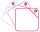 Disney Minnie Maus Kapuzenbabyhandtuch mit gesticktem Muster - 70 x 70 cm - Pink