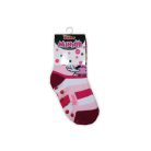 Rutschfeste Kinderknöchelsocken - Minnie Maus - Vollplüsch - hellrosa - 19-22