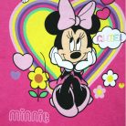 Winter Baumwoll-Kinderpyjama - Minnie Maus - hellrosa - 128