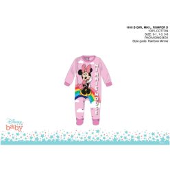   Disney Minnie Mouse Baby Romper - Hellrosa-Lila - Für Babys von 1-3 Monaten