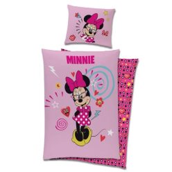 MINNIE MAUS Bettwäsche 100% Baumwolle 140x200 + 70x90