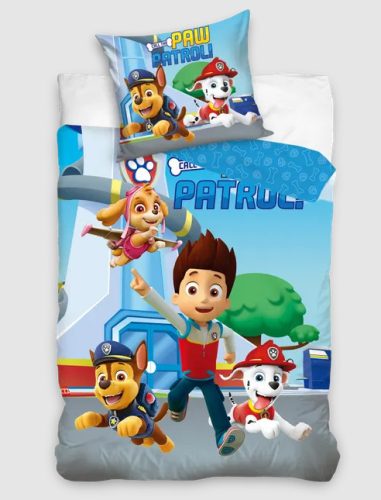 Paw Patrol Super Team Bettwäsche-Set 100% Baumwolle 140x200 + 65x65