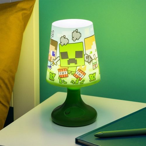 Minecraft Farbwechsel-Tischlampe