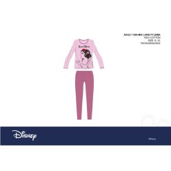   Disney Schneewittchen Damen Jersey Pyjama - Baumwollpyjama - Hellrosa-Lila - XS