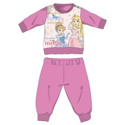   Disney Prinzessinnen Winterdicke Baby-Pyjama - Baumwollflanell-Pyjama - Rosa - 98