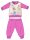 Disney Prinzessinnen Winterdicke Baby-Pyjama - Baumwollflanell-Pyjama - Dunkelrosa - 80