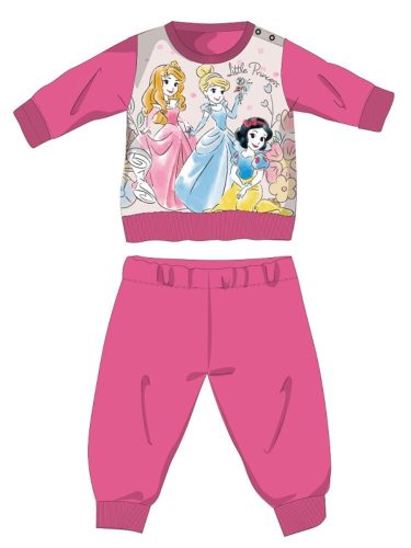 Disney Prinzessinnen Winter Baumwoll Baby Pyjama - Interlock Pyjama - Pink - 92