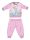 Disney Prinzessinnen Winter Baumwoll Baby Pyjama - Interlock Pyjama - Hellrosa - 98