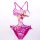 Eiskönigin Mädchen Badeanzug - Trikini - pink - 98