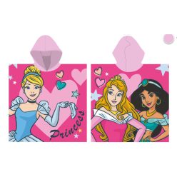 Disney Prinzessinnen Schnell trocknender Poncho - 55x110 cm