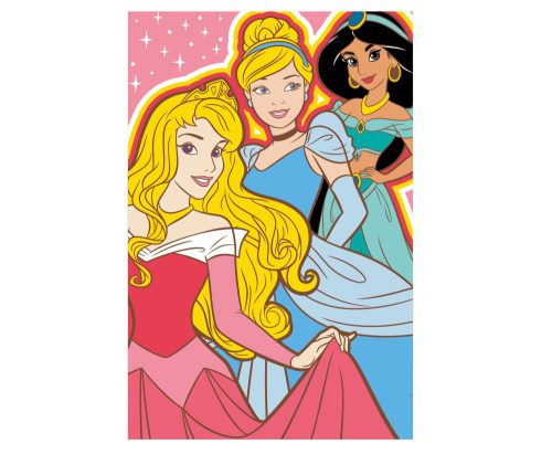 Disney Prinzessinnen Fleece-Decke - 100 x 150 cm - 1