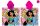 Disney Prinzessinnen 55x110 cm schnell trocknender Poncho