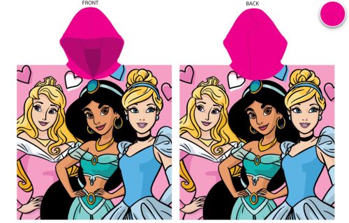 Disney Prinzessinnen 55x110 cm schnell trocknender Poncho