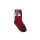 Rutschfeste Kinderknöchelsocken - Spiderman - Vollplüsch - Spider - rot-blau - 23-26
