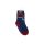 Rutschfeste Kinderknöchelsocken - Spiderman - Vollplüsch - Spider - dunkelblau - 23-26