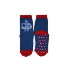 Rutschfeste Kinderknöchelsocken - Spiderman - Vollplüsch - Spider - dunkelblau - 27-30