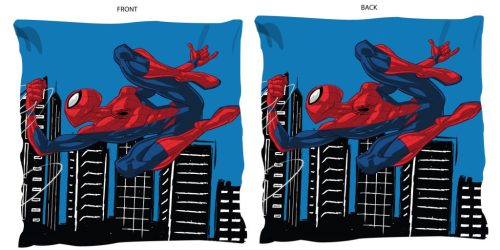 Spiderman Kissen, Dekokissen - 40 x 40 cm