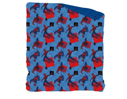 Spider-Man Bettdecke - 220 x 250 cm - mittelblau