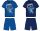 Disney Stitch Baumwoll-Sommer-Set - T-Shirt-Shorts-Set - Dunkelblau - 122