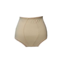   Női plus size alsó - alakformáló - elől extra tartással - beige - 54