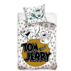 TOM AND JERRY Bettwäsche 100% Baumwolle 140x200 + 70x90
