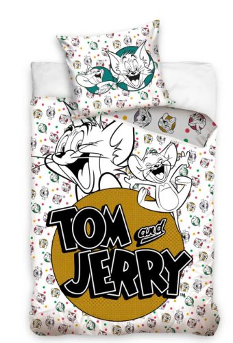 TOM AND JERRY Bettwäsche 100% Baumwolle 140x200 + 70x90