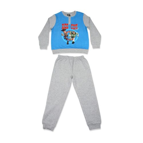 Winter-Flanell-Kinderpyjama - Toy Story - grau - 116