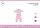 Winter Baumwoll Interlock Baby Pyjama - Hellrosa - 92