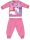 Einhorn Winter dicke Baby Pyjama - Baumwollflanell Pyjama - rosa - 98