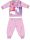 Einhorn Winter dicke Baby Pyjama - Baumwollflanell Pyjama - hellrosa - 92