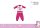 Einhorn-Baby-Pyjama - Jersey-Baumwollpyjama - pink - 92
