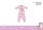 Einhorn-Baby-Pyjama - Jersey-Baumwollpyjama - hellrosa - 92