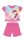 Einhorn-Sommer-Kurzarm-Baby-Pyjama - Baumwoll-Jersey-Pyjama - dunkelrosa - 92