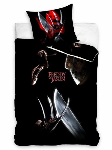 FREDDY VS. JASON WARNER BROS Bettwäsche 100% Baumwolle 140x200 + 70x90