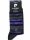Herren Mercerisierte Anzugsocken - Baumwoll-Sneakersocken - 41-45 - gestreift - Pierre Cardin